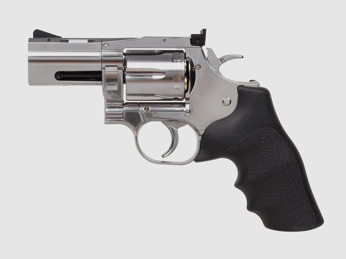 Dan Wesson 715 2,5" .177 Srebrny 4,5mm - Sprężone powietrze Co2