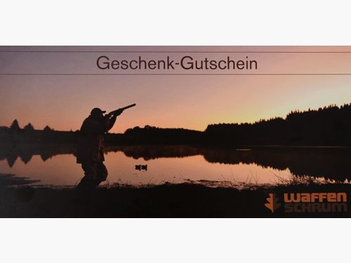 Waffen-Schrum Gutscheine Ladengutschein