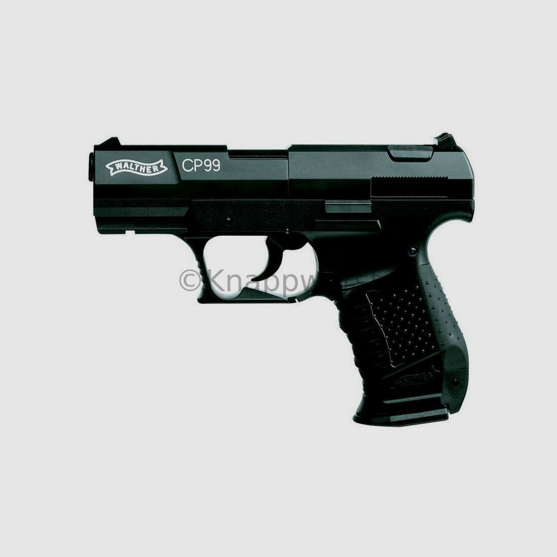 Pistola ad aria Umarex Walther CP99 CO2 nera, 3,3 pollici, 4,5mm,