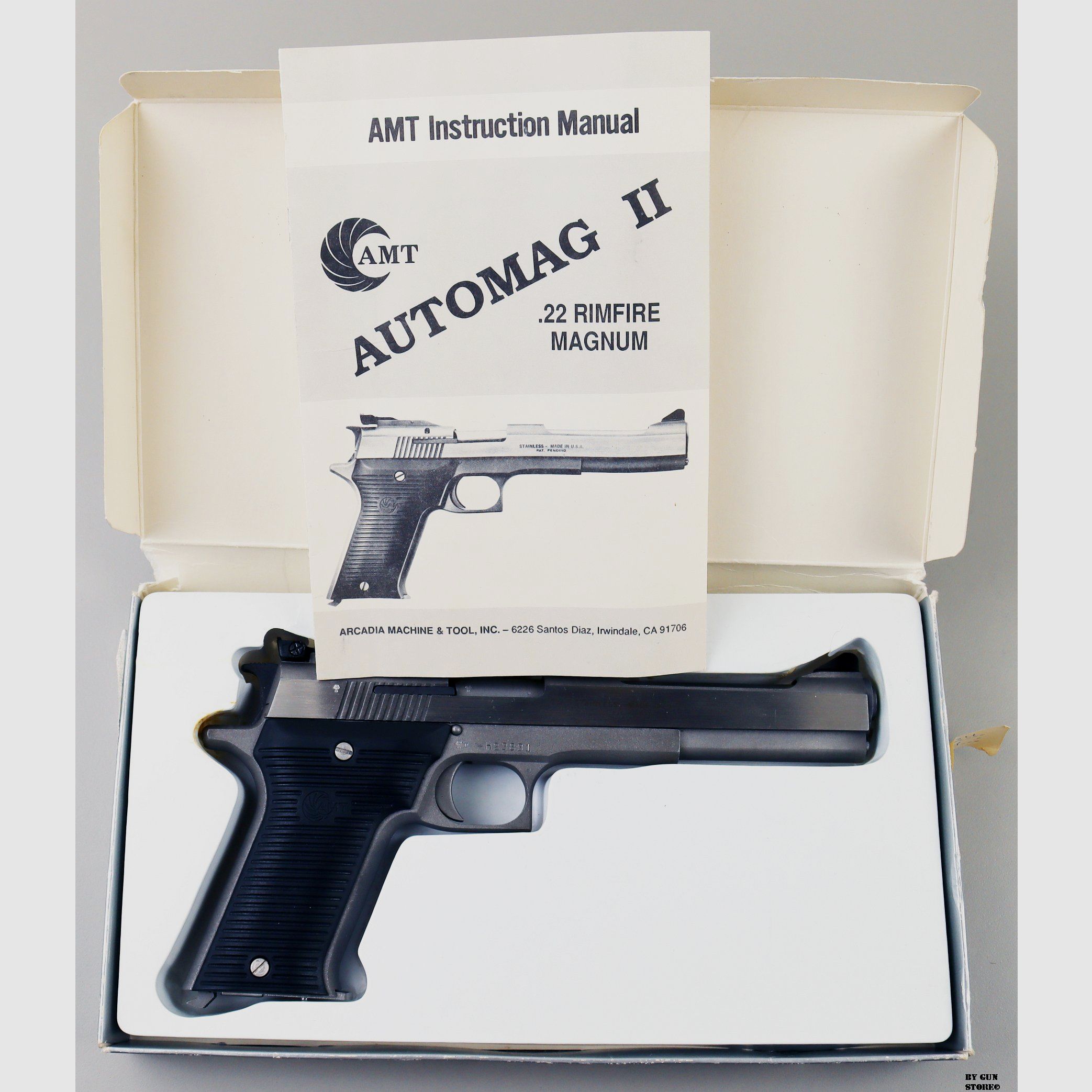 Pistol Arcadia Machine & Tool mod. Automag II cal. 22 WMR matr. H23831, image 12 of 12