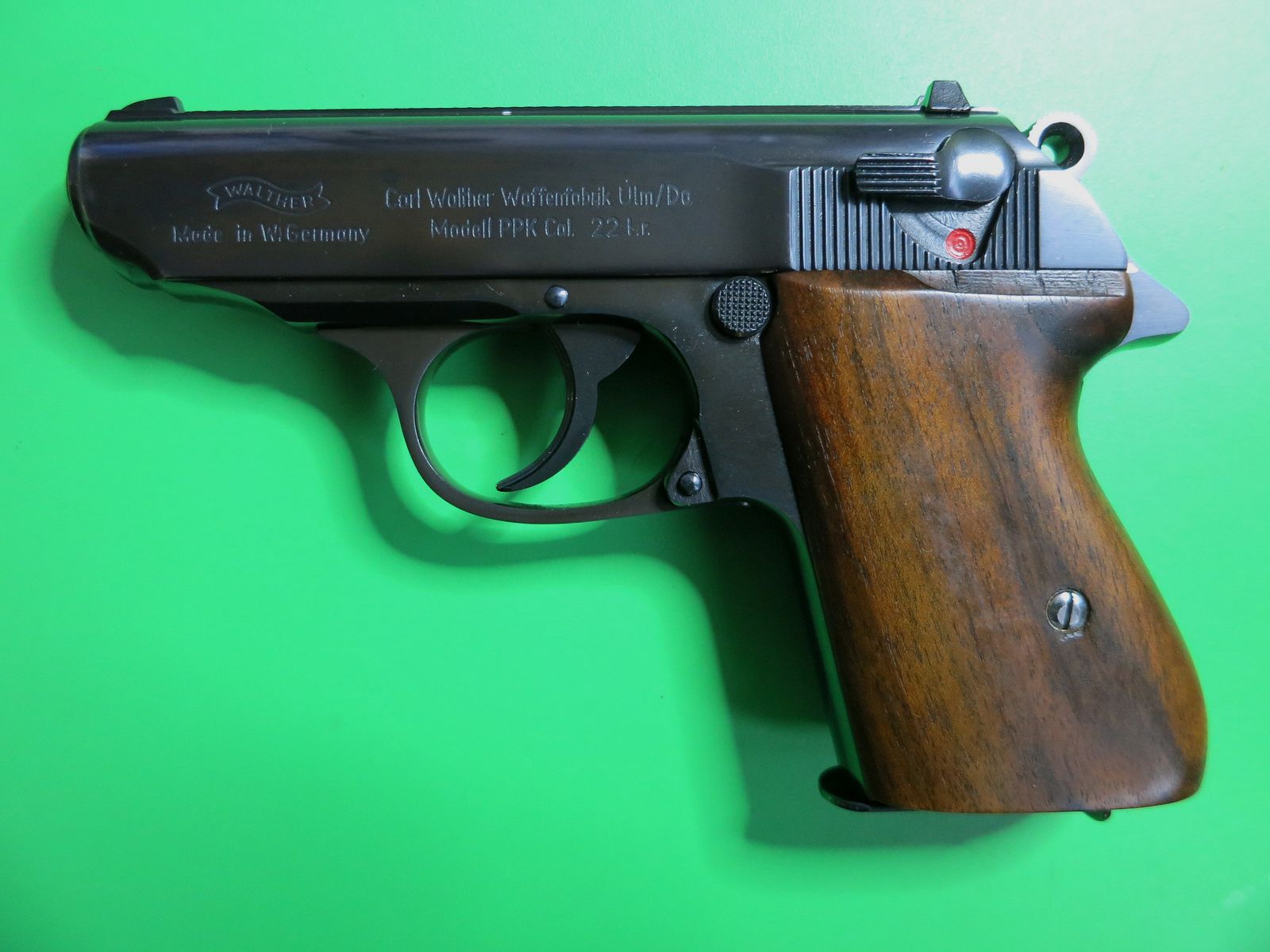 Halbautomatische Pistole, Walther PPK, Kal. .22lfB, wie neu       #75, Bild 4 von 9