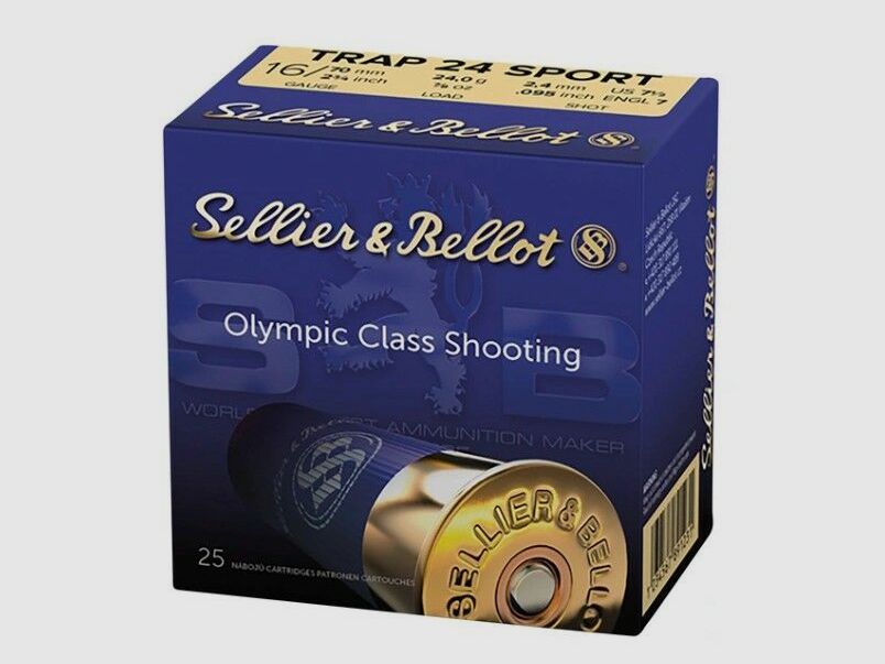 Sellier & Bellot 16/70 Sport Trap 2,4mm 24g 250 Schuss