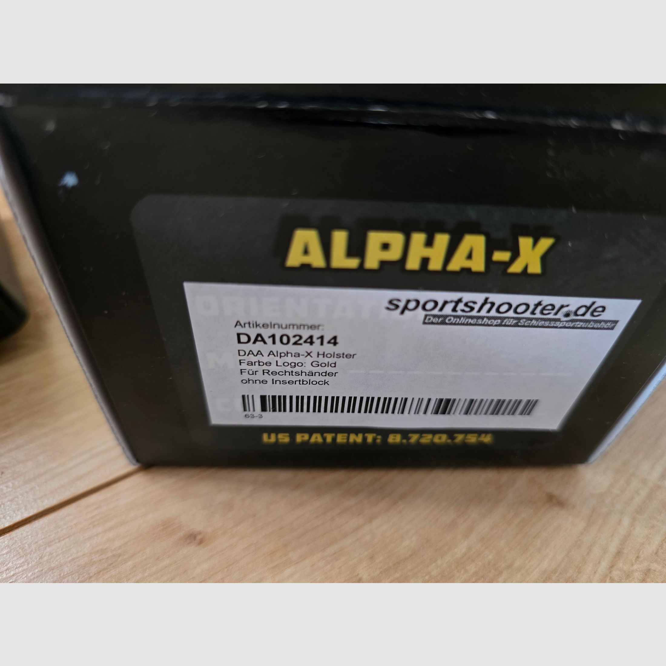 Double Alpha-X avec ceinture, chargeurs et adaptateur