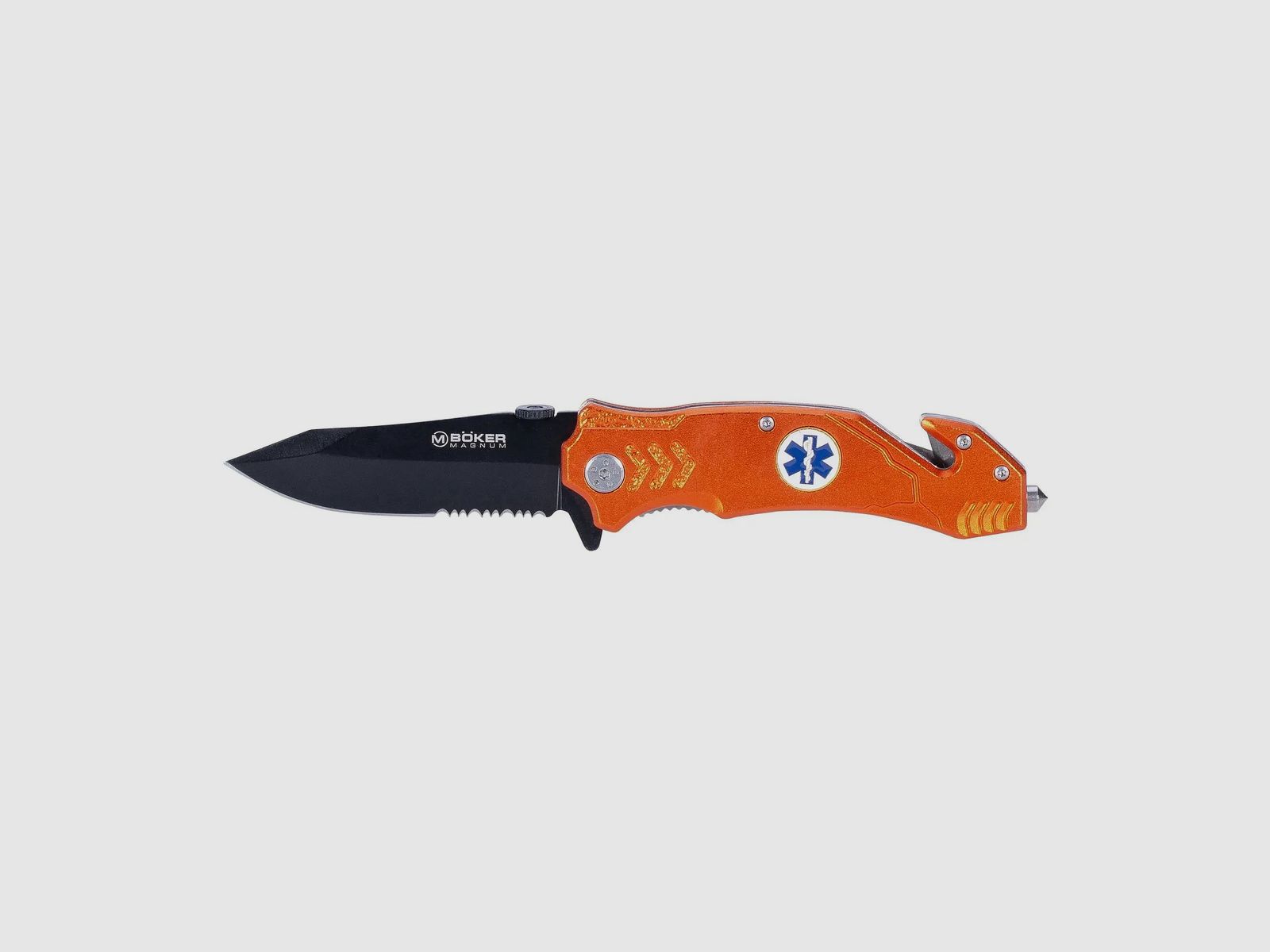 Magnum-Messer Magnum Taschenmesser EMS Rescue orange