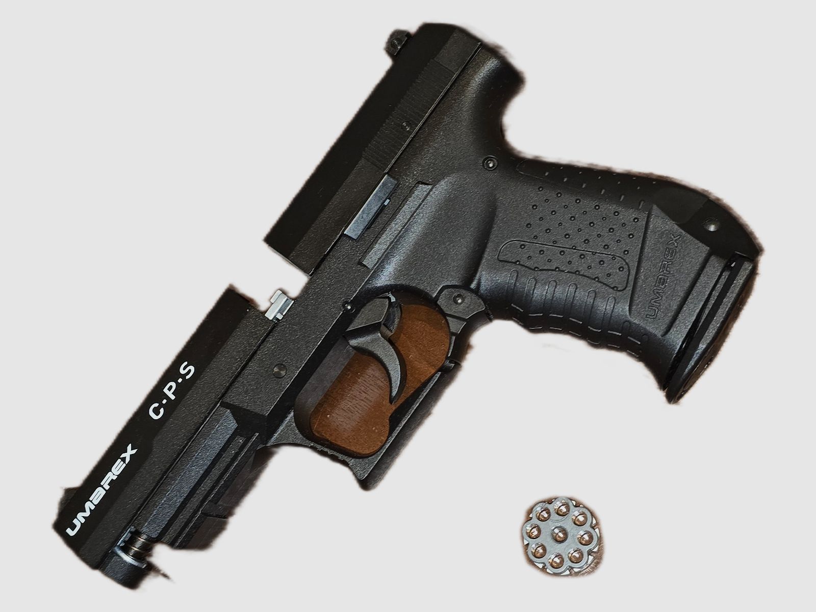 Umarex CPS CO2 Luftpistole Kal. 4,5 mm Diabolo schwarz