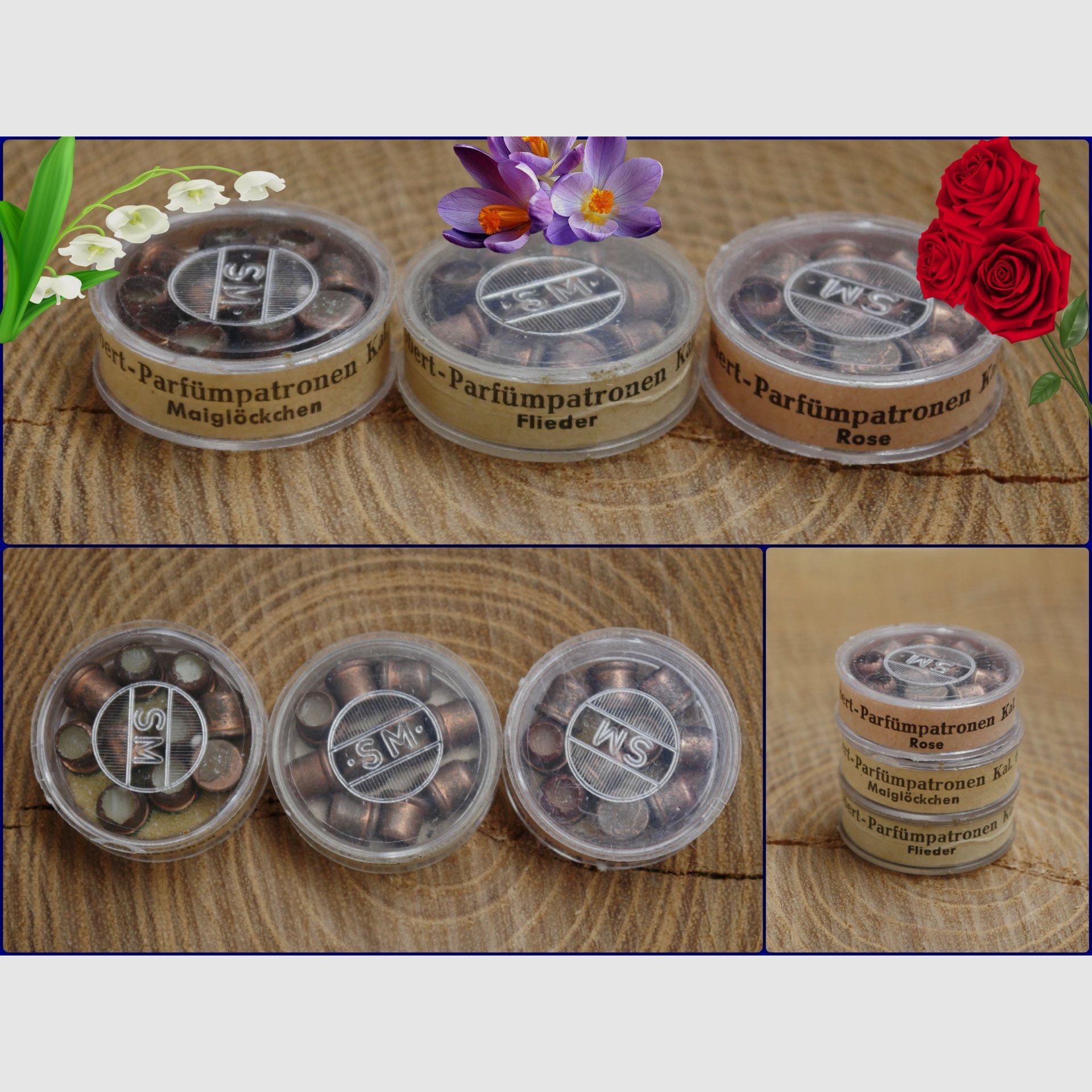 Parfümpatronen 6mm -  S U C H E Wadie HS 