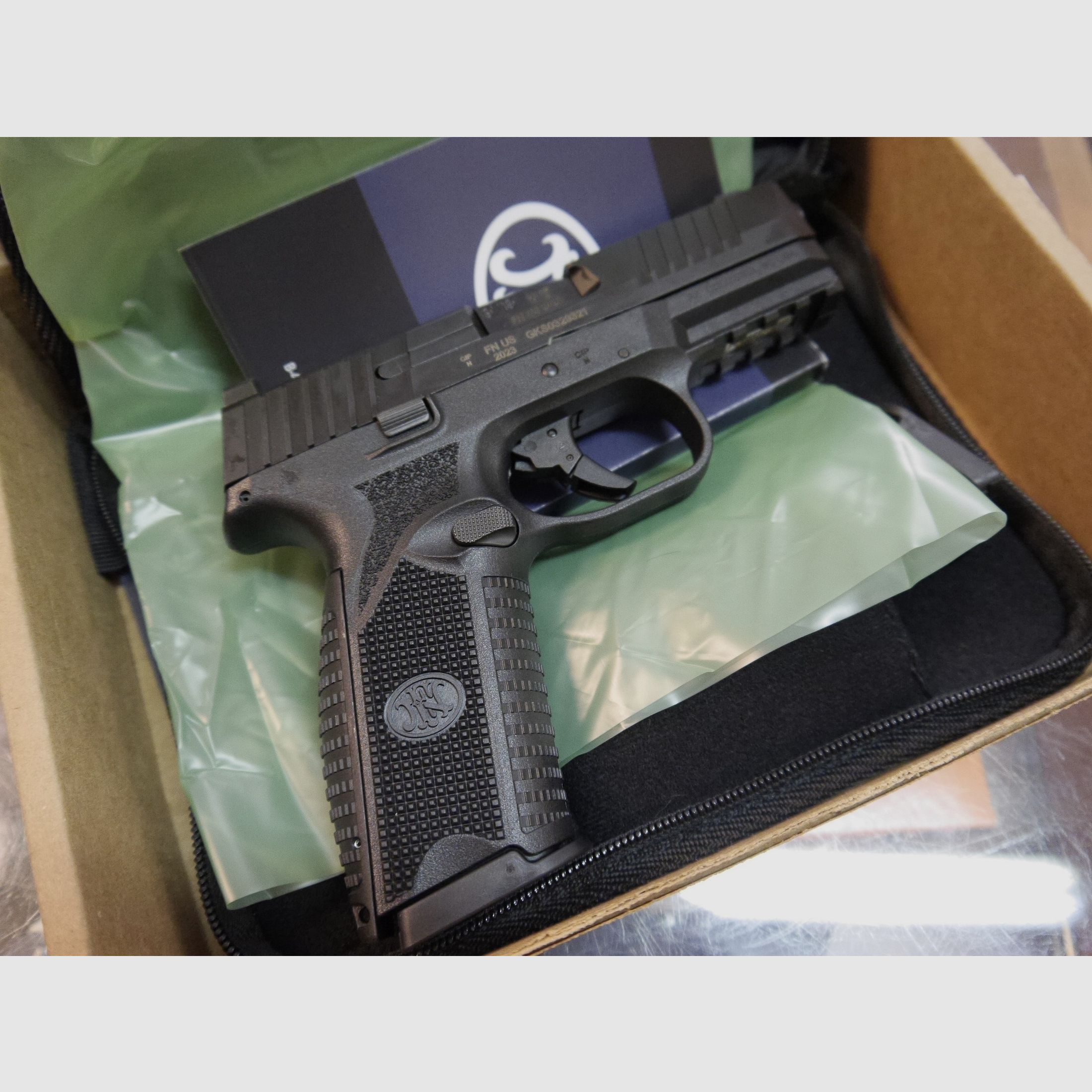FN 509 pistolet 9×19 sportif