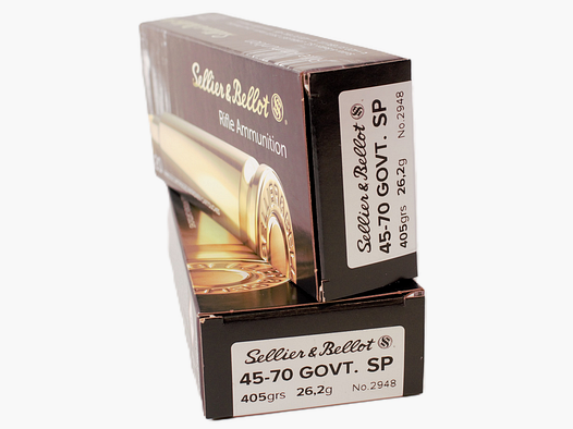 sellier & bellot 45/70 govt sp 405grs