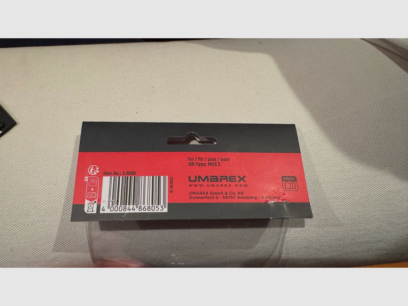 UMAREX Placas adaptadoras para Glock MOS Airsoft