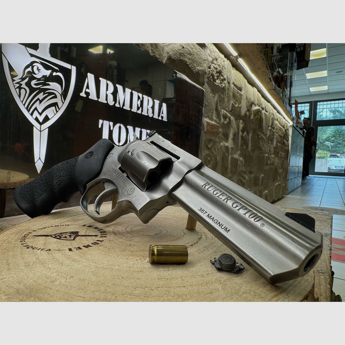 GEBRAUCHT – REVOLVER – RUGER MOD. GP100 4" Kal. 357 Mag., Bild 5 von 6
