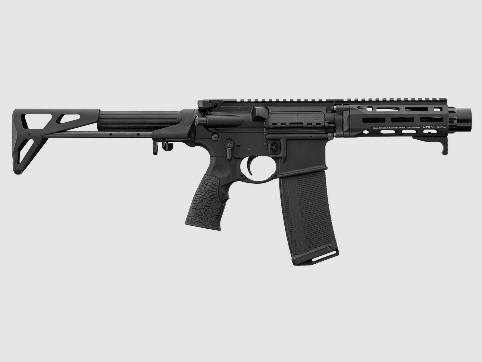 DANIEL DEFENSE PDW Schwarz 7" Lauf Semi Auto Kal. 300BLK, Bild 9 von 12