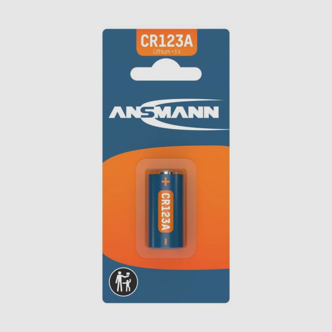 Batería de litio ANSMANN CR123 3 Voltios - Alto rendimiento - Larga duración - Fiabilidad en el campo, imagen 1 de 5