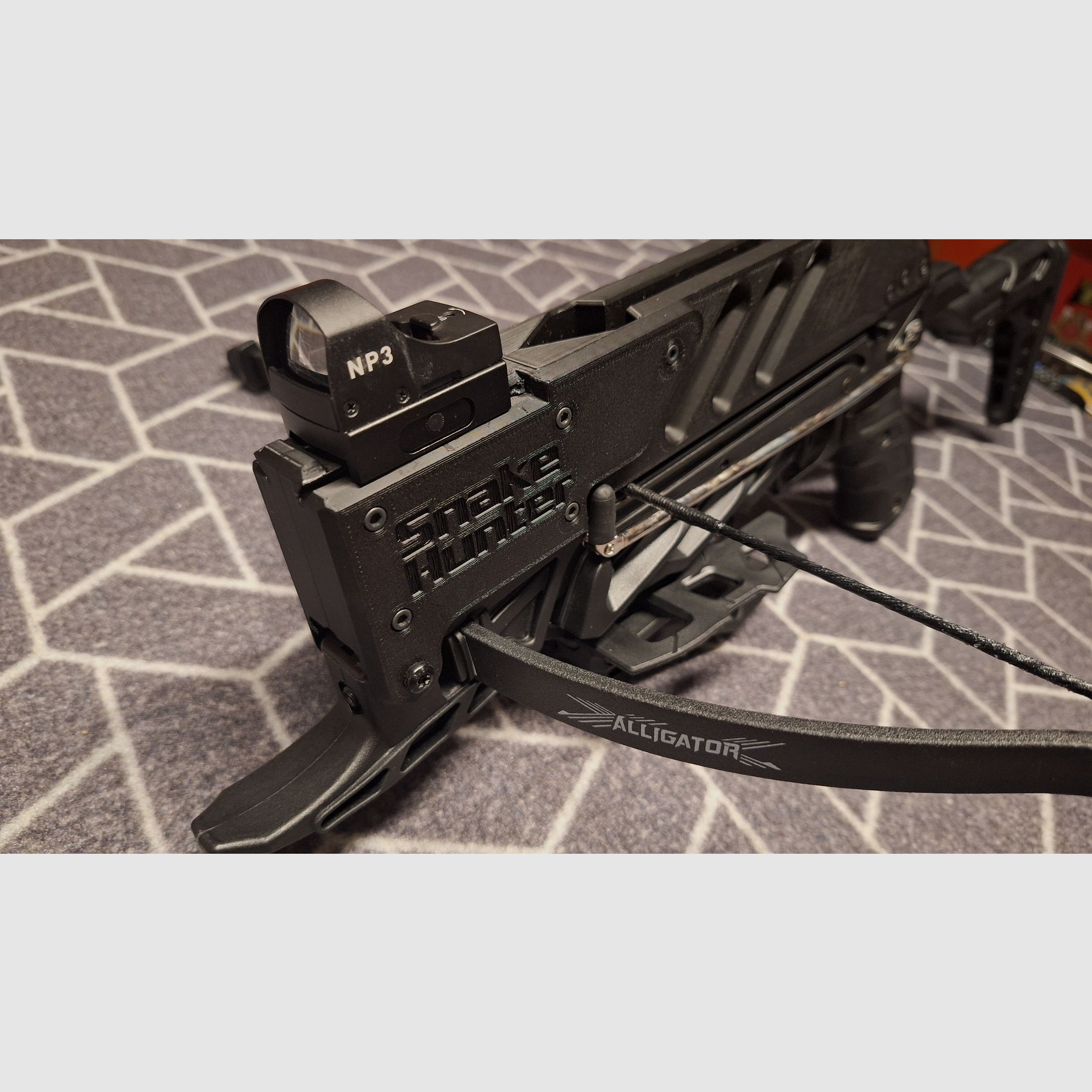 Pistol crossbow "Snake Hunter" 7-shot magazine/red dot/bag - NEW!