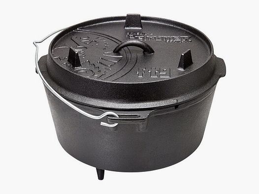 Petromax Dutch Oven Feuertopf mit Standfüßen ft9 (8,0 Liter)