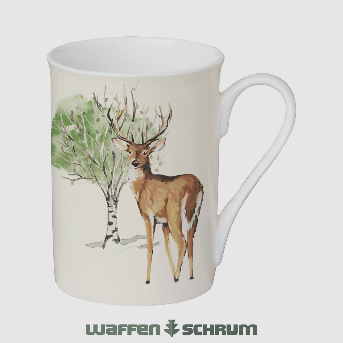 Fritzmann Kaffebecher Porzellan Deer Grove