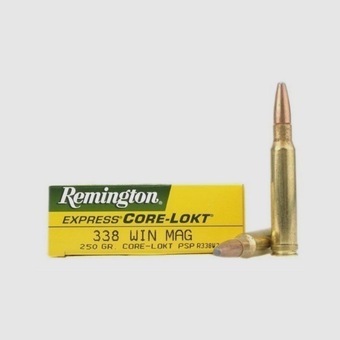 Büchsenmunition REMINGTON CORE-LOKT – 338 Win. Mag. – 250 grains, Bild 2 von 3