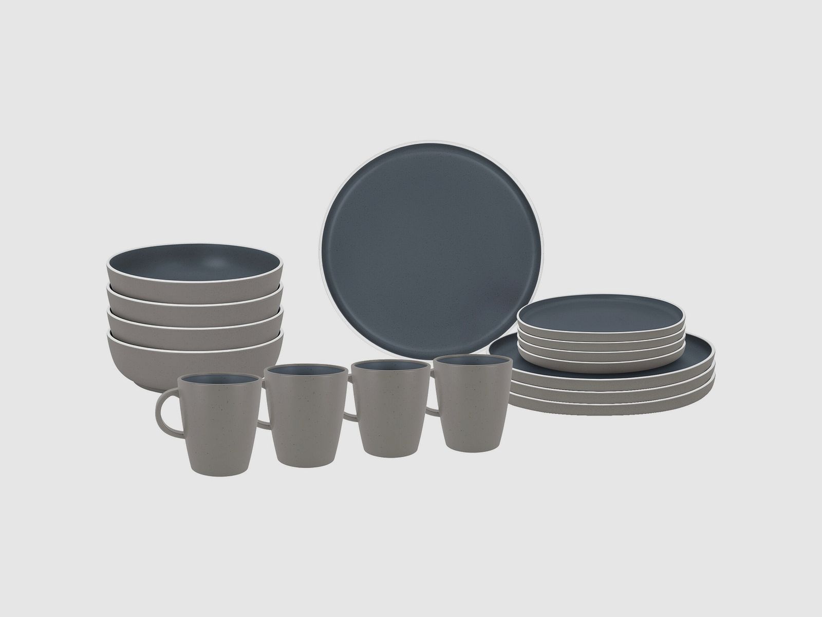Lunchbox Set Trilogy Grey, 16-piece, image 4 of 5