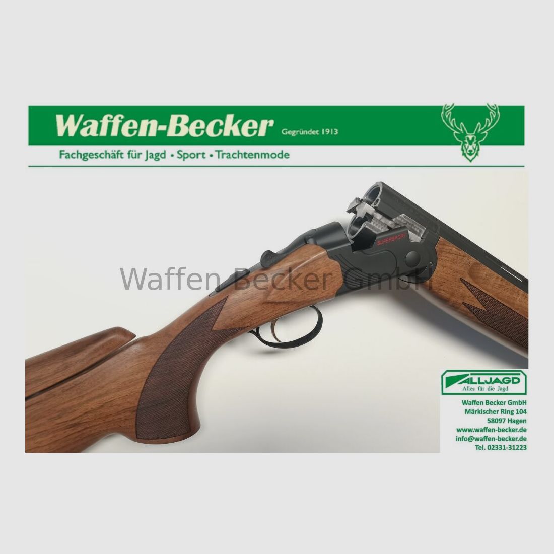 Brenner BF20 Supersport LL76cm Verstelbaar Kal. 12/76 Staal schrotbeschuss