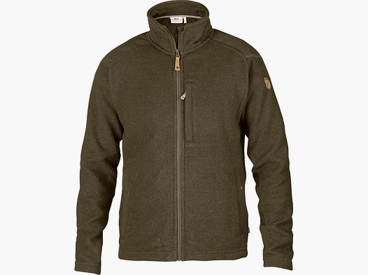 FJÄLLRÄVEN Buck Fleecejacke dark oliv