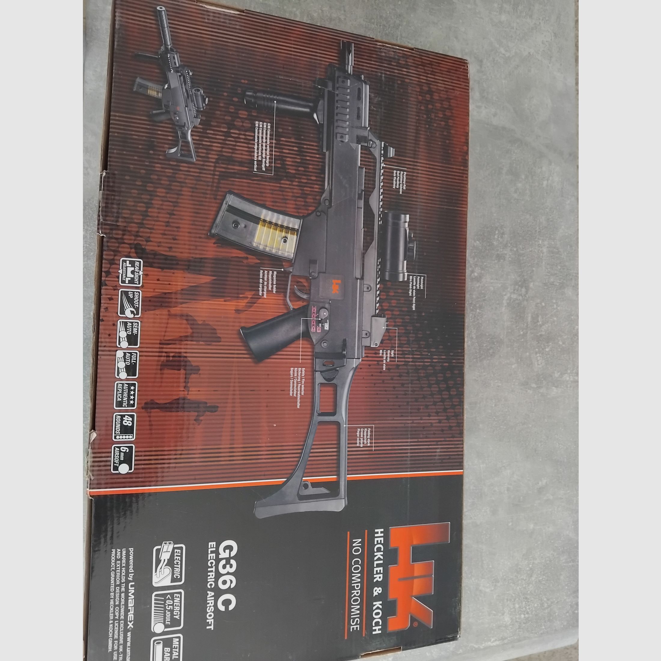 Heckler &Koch  G36 C electric airsoft 