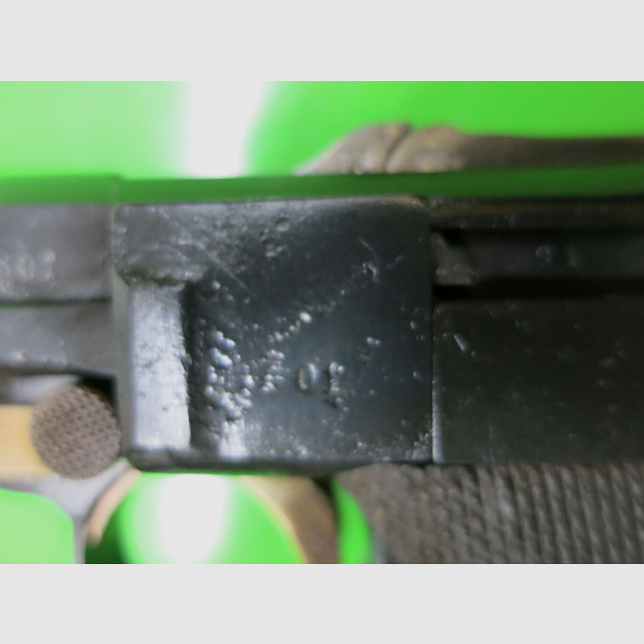 Parabellum-Pistole, Luger Pistole 08, Kaliber 9 mm Parabellum, Erfurt 1916      #94