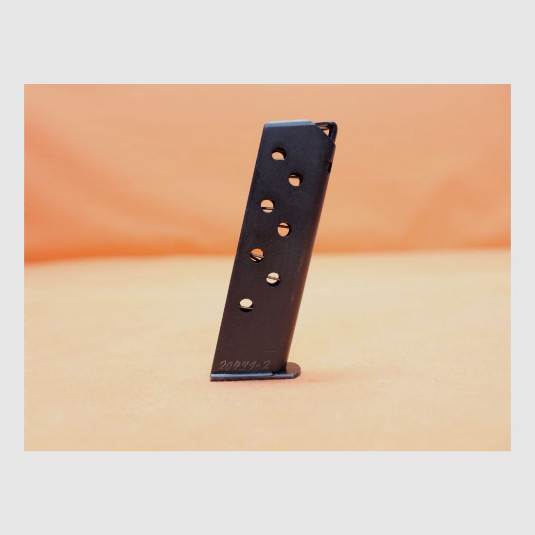 DDR SURPLUS Walther PP: Caricatore DDR 0/1001 8 colpi brunito senza fondello del caricatore 7,65mmBrowning