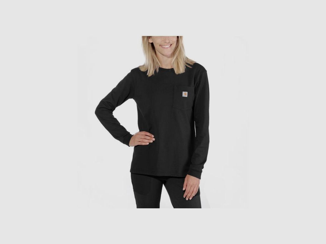 Carhartt Herren Langarm Shirt Work mit Tasche L/S