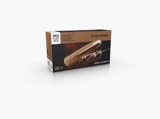 BOX OF 20 CARTRIDGES SELLIER & BELLOT CAL.30-06SPRG XRG 11.7G