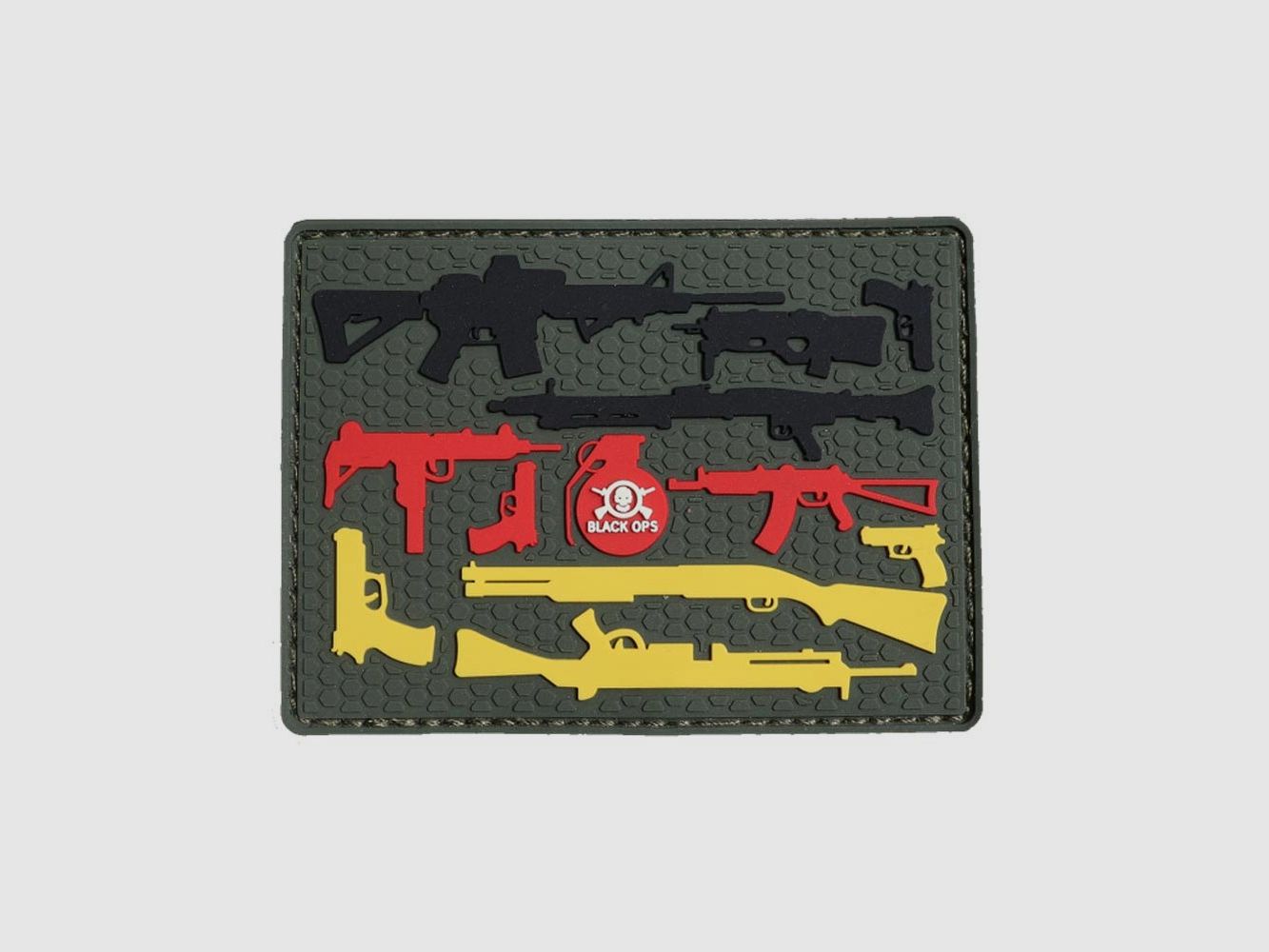BLACK OPS COFFEE Patch Deutschland Flagge