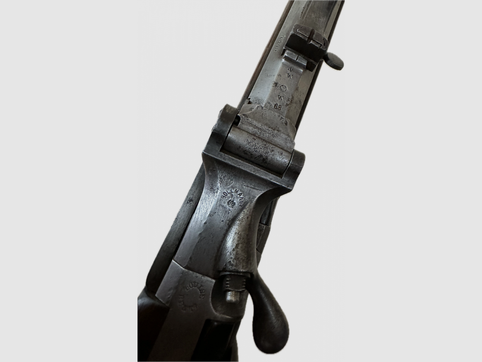 Wänzel Jägerstutzen M1854/67 Kal. 14 x 33R Wänzel met origineel bajonet en patroon, afbeelding 6 van 6