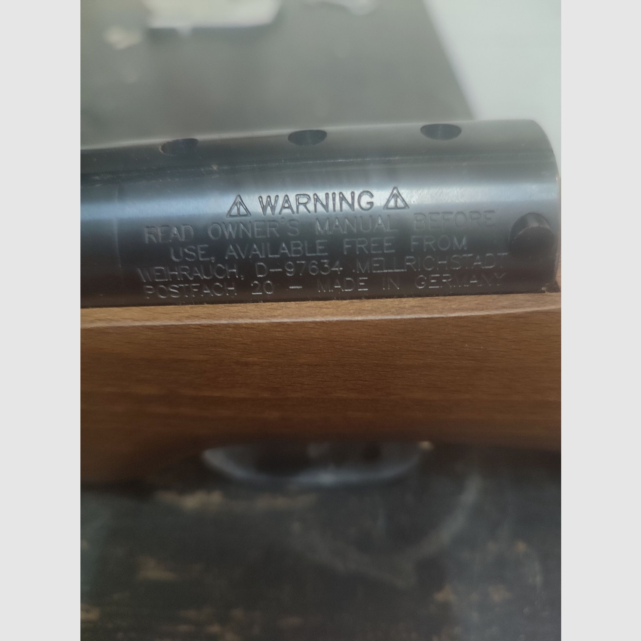 Incense air rifle HW 35