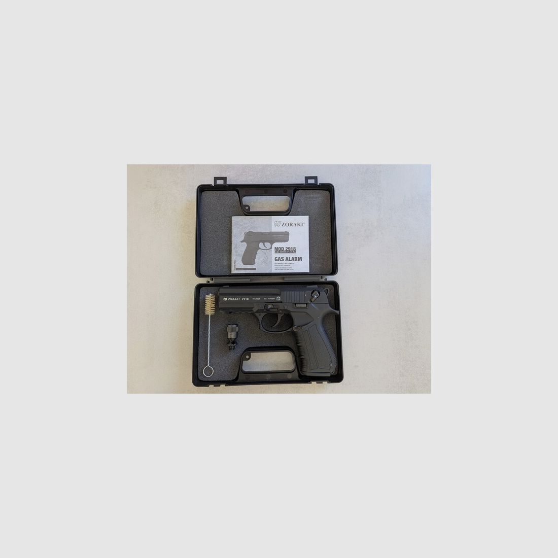Zoraki 2918 Schreckschusspistole Kal. 9mm P.A.K. schwarz