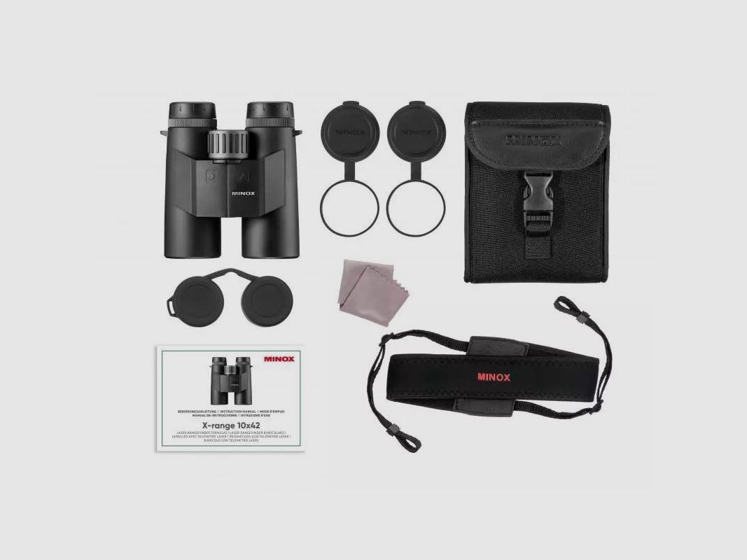 Minox Binoculars with Rangefinder X-Range 8x42, image 6 of 6