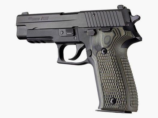 Hogue G10 grip SIG P226 Piranha, G-Macus Green