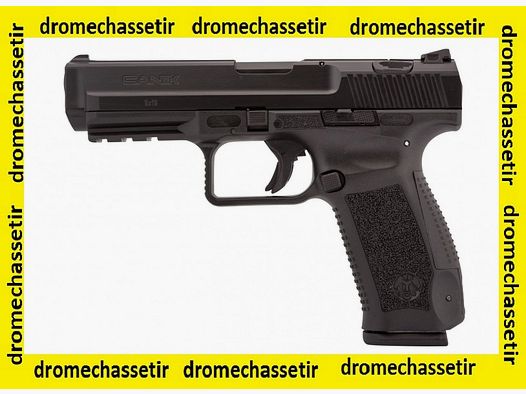 PISTOLET SEMI AUTOMATIQUE CANIK TP-9 SA, CAL 9X19 AVEC HOLSTER ET MALETTE
