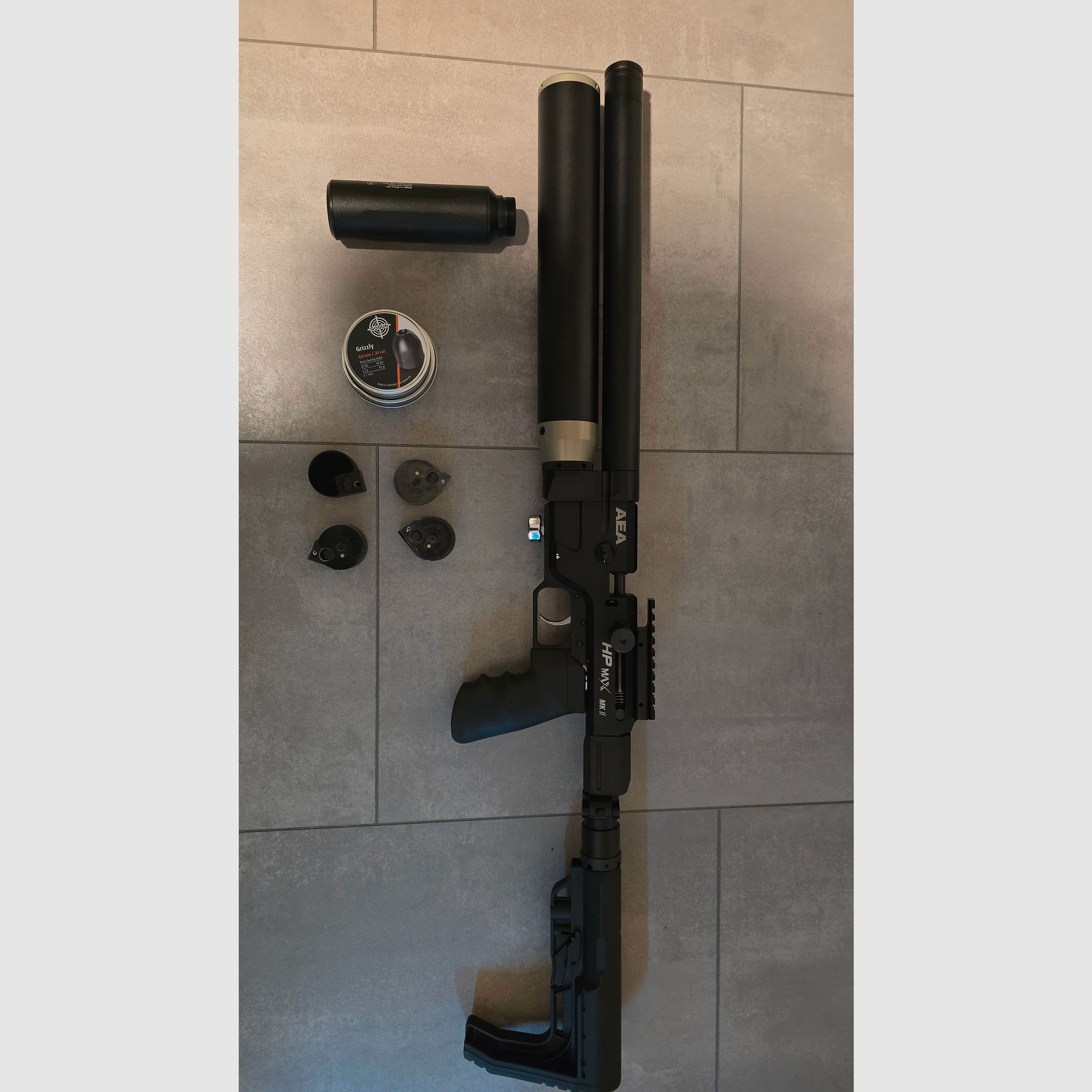 AEA HP Max Mk.2 incl. silencer