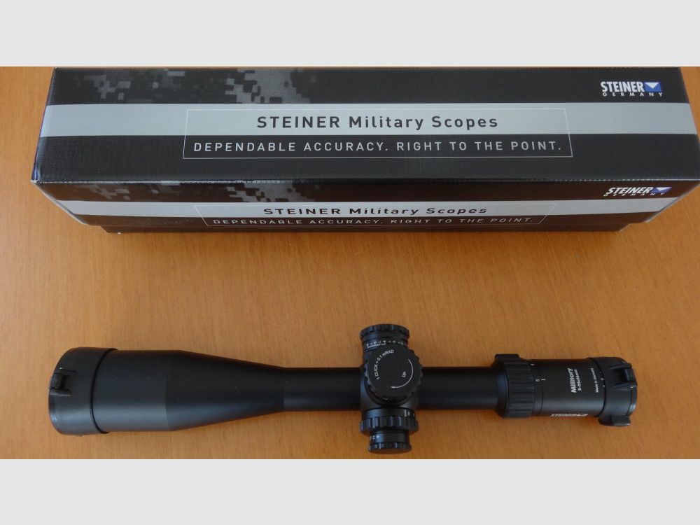 Steiner STEINER-ZIELFERNROHR MILITARY 5–25X56 G2B MIL-DOT