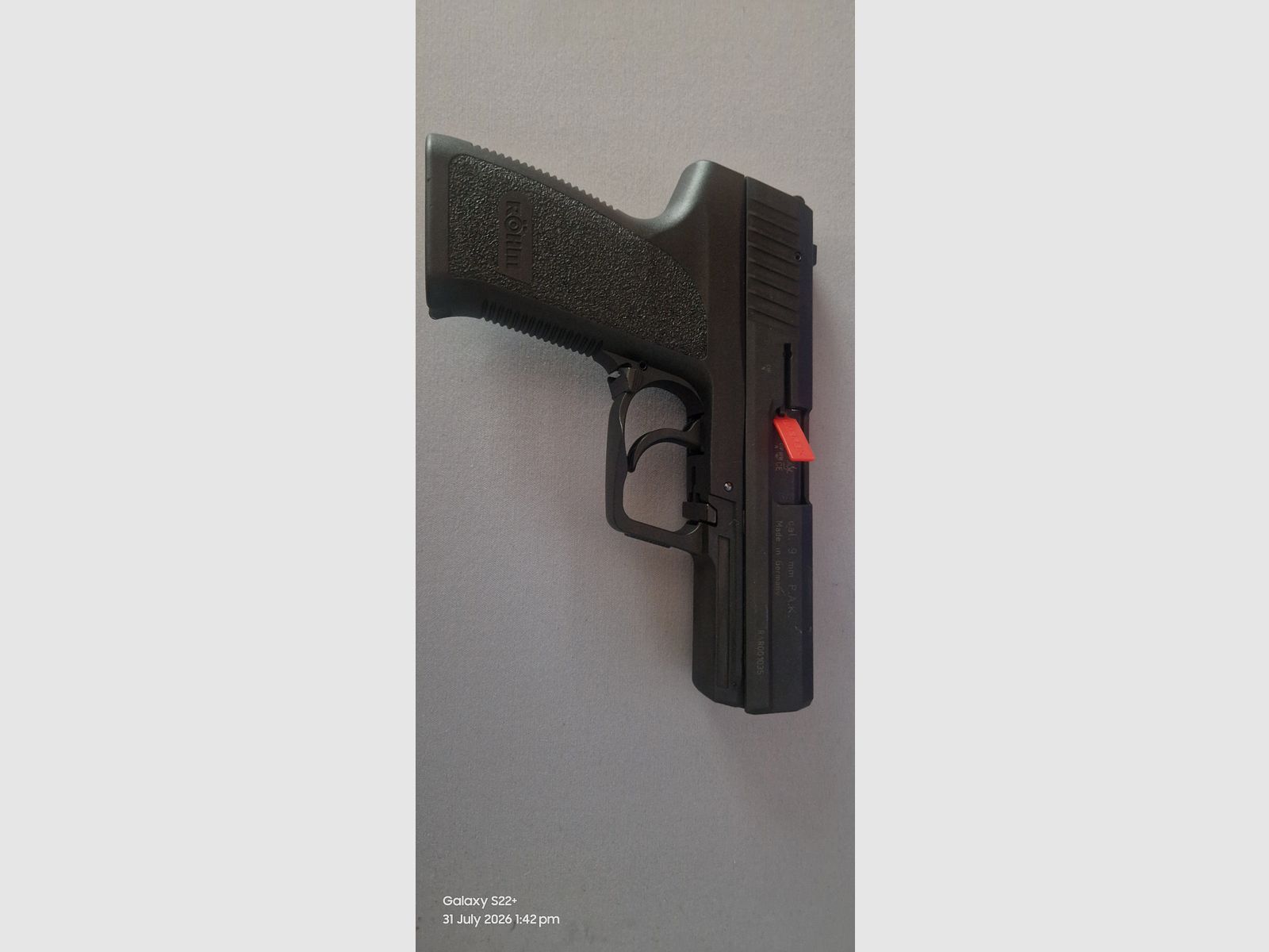 Röhm RG 96 + accessories and a universal 360° holster
