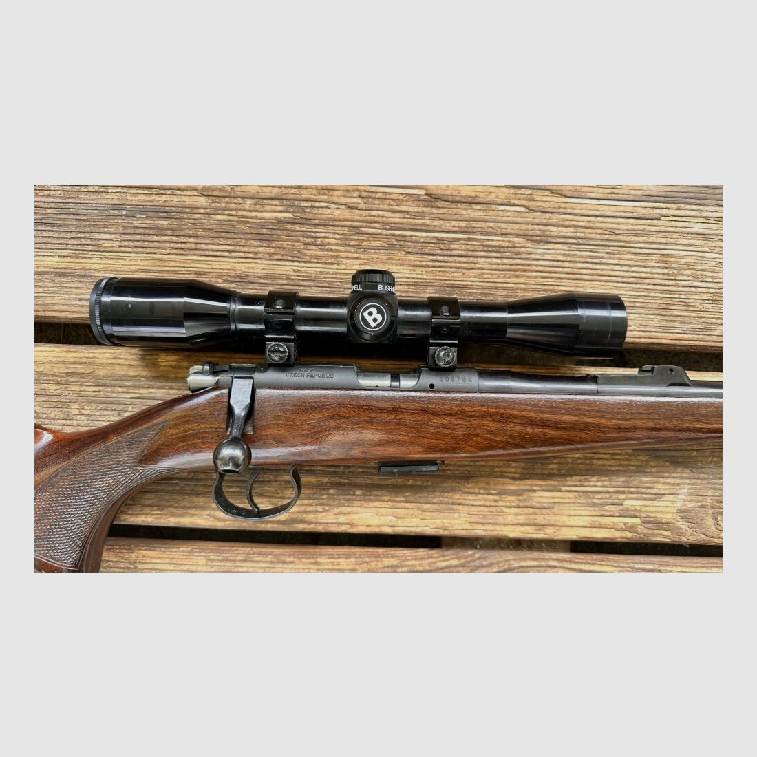 CZ Uhersky Brod 452-2E lux. mit ZF Bushnell .22lr