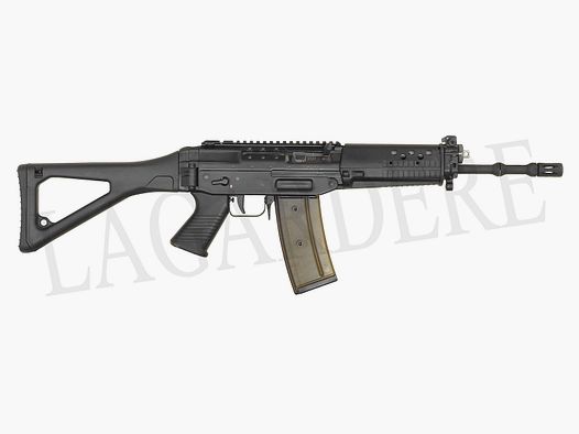 SAN SWISS ARMS SG 553-2 LB HA RAIL SCHWARZ (SEMI-AUTOMATISCHES STURMGEWEHR)