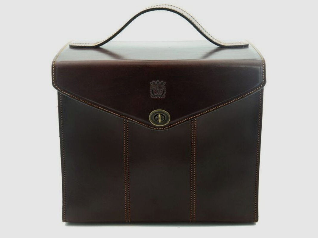 Rey Pavon Tasche für 6 Weingläser Chocolat/Honey