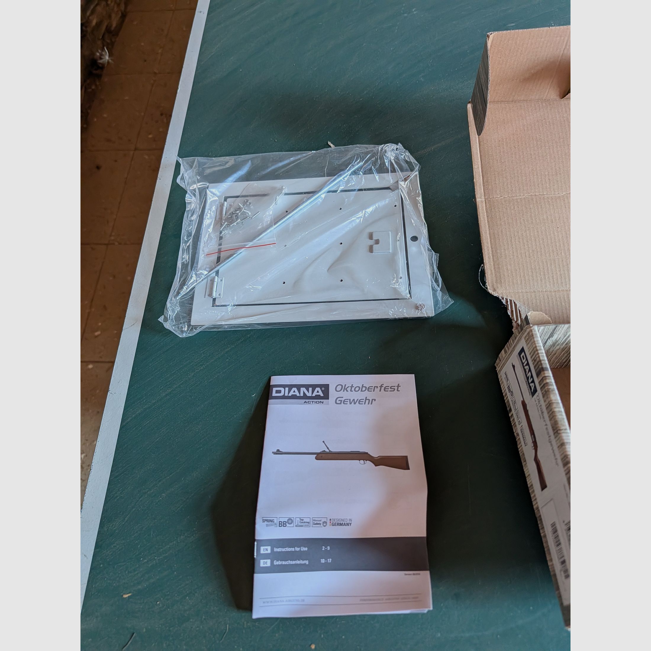 DIANA Oktoberfestgewehr (Kal. 4,4 mm) – Komplettset mit OVP & Zubehör