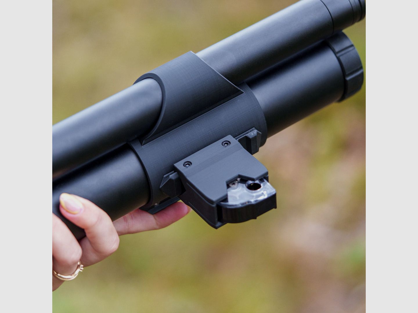 SINGLE or DOUBLE MAGAZINE HOLDER for BOTTLE CLAMP | AEA HP MAX 1 | HP MAX 2