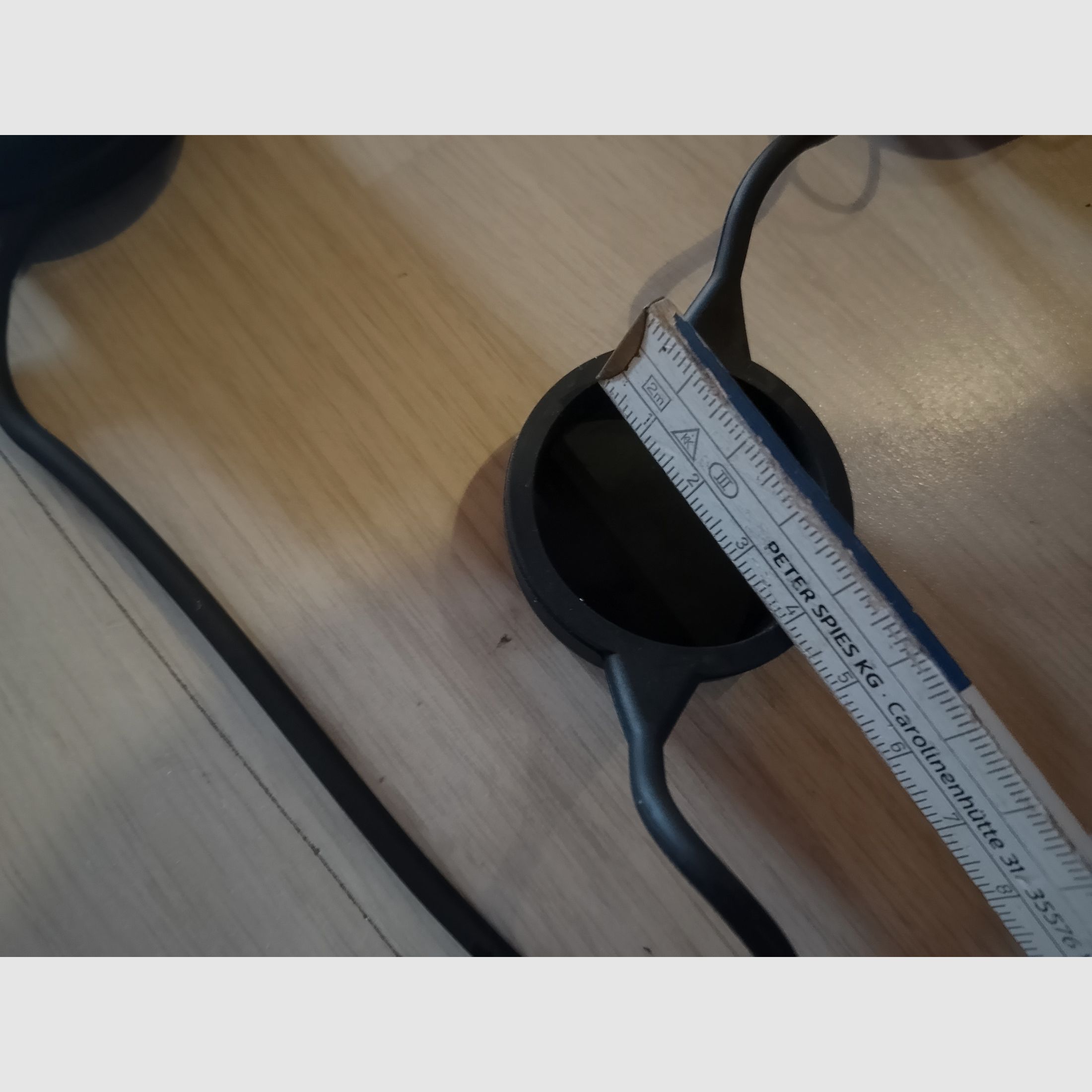 3 x tapas protectoras amarillas transparentes para scope, bandas de goma, tapas para prismáticos, protección contra polvo para ocular, protección transparente como nuevo