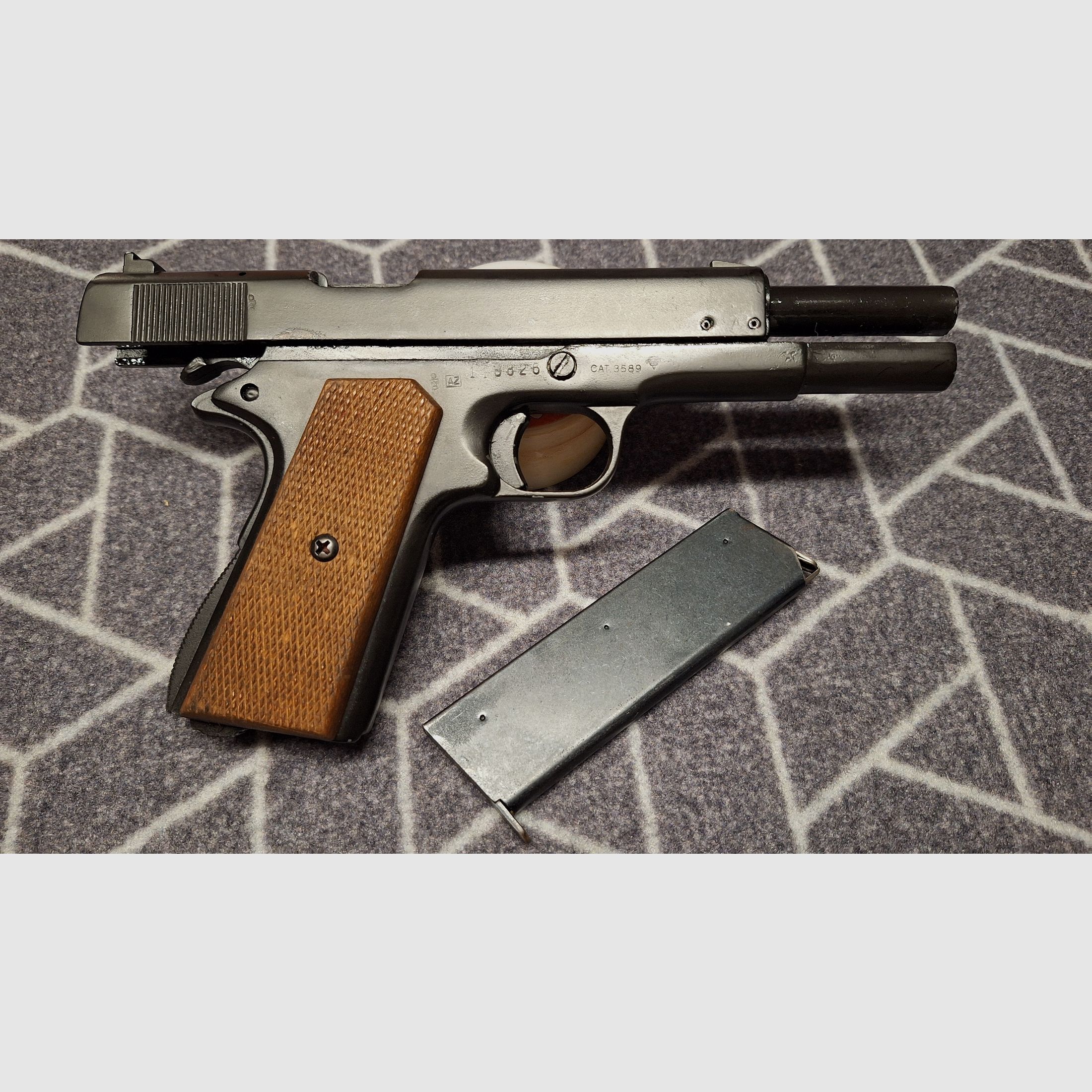ME 8 pistola de colección general 8mm de detonación en estilo 1911, PTB437