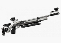 Feinwerkbau 800 Alu Aufgelegt schwarz links Größe M Luftgewehr Match