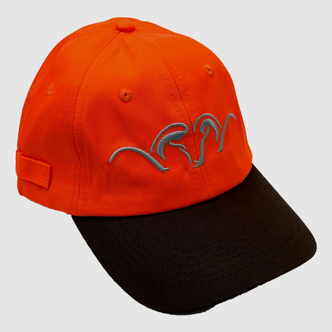 Blaser Cap zweifarbig orange/braun