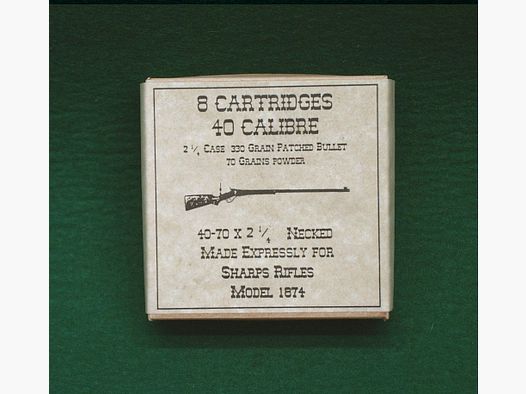Replika Patronenschachteln .40 Caliber