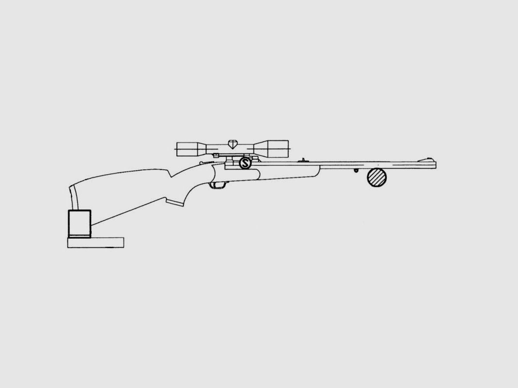 Der Jägerschmid Gewehrhalter
