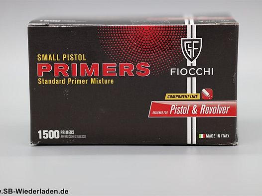 Fiocchi Small Pistol Zündhütchen 1.500Stück